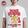 Luke Combs My Kinda Saturday Night Tour UK And EU Merch Pop Up London Dublin And Edinburgh Portrait T-Shirt
