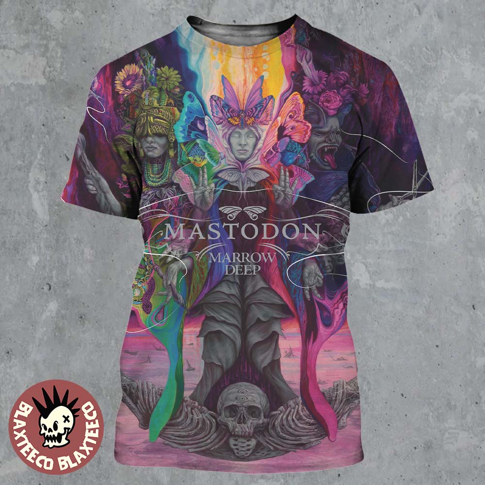 Mastodon Marrow Deep New Album Cover Art All Over Print Shirt Mastodon Marrow Deep New Album Cover Art All Over Print Shirt