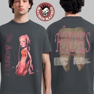 Melanie Martinez Hades The Sacrifice Tour 2026 Merch Sweet Tooth Charcoal T-Shirt