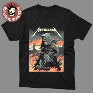 Metallica M72 London England 2026 Night 1 Venue Poster T Shirt