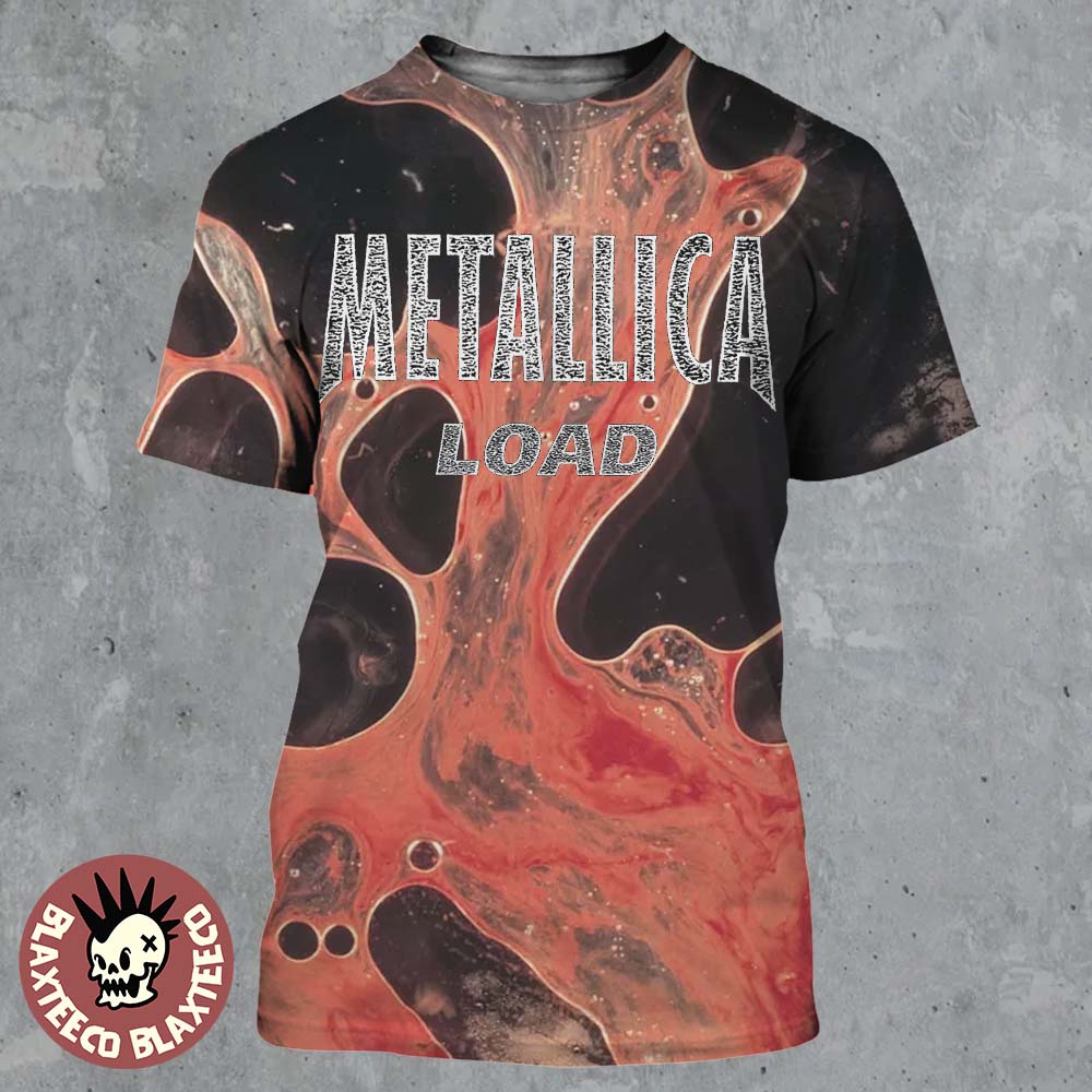 Metalllica Load Album Cover Art All Over Print Shirt Metalllica Load Album Cover Art All Over Print Shirt