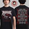 Motionless In White MIW The Sweat And Blood Tour 2026 Merch Shattered Eternally Yours T-Shirt
