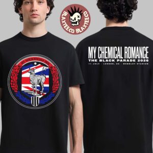 My Chemical Romance London UK 2026 Exclusive Tee At Wembley Stadium On 8 10 And 11 July 2026 T-Shirt