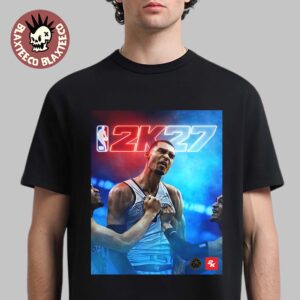 NBA 2K27 Victor Wembanyama Standard Edition Cover Athlete Unisex T-Shirt