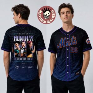 New Yorks Mets MLB X K-Pop Demon Hunters The Huntrix 2026 Baseball Jersey