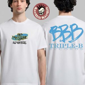 No Pressure NP Style Merch White T Shirt