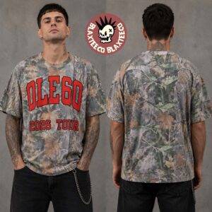 Ole 60 Off The Grid Tour 2026 Merch Camo T-Shirt
