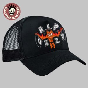 Ozzy Osbourne X Neckface Tribute Tee Rip Ozzy Trucker Hat