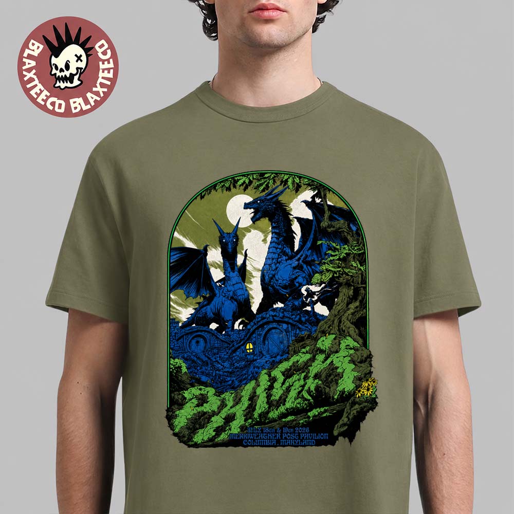 Phish Dry Goods Columbia Maryland 2026 Exclusive Event Tee At Merriweather Post Pavilion On July 18 And 19 2026 T-Shirt Phish Dry Goods Columbia Maryland 2026 Exclusive Event Tee At Merriweather Post Pavilion On July 18 And 19 2026 T-Shirt
