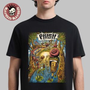 Phish Dry Goods Five Nights At Madison Square Garden New York City 2026 From July 22 To 29 2026 Fifth Edition By Maarten Donders T-Shirt