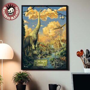 Phish Dry Goods Syracuse New York 2026 Event Poster On July 21 2026 Home Decor Poster Canvas