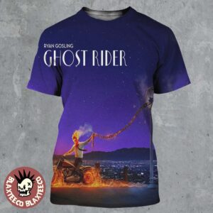 Ryan Gosling Ghost Rider X La La Land All Over Print Shirt
