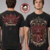 System Of A Down EU And UK Tour 2026 Merch Big Logo With Map Retro Washed Tee System Of A Down EU And UK Tour 2026 Merch Big Logo With Map Retro Washed Tee