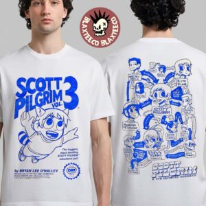 Scott Pilgrim Vol 3 Mario Tanooki SDCC 2026 Exclusive Oni Press T-Shirt