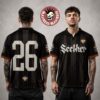 System Of A Down SOAD Paris France 2026 Specific Merch Polo Jersey At Stade De France On July 2 And 4 2026 Football Jersey