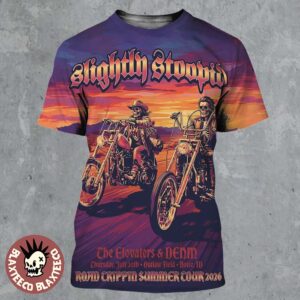 Slightly Stoopid Boise ID 2026 Exclusive Event Poster At Outlaw Field On July 30 2026 All Over Print Shirt