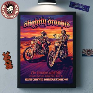 Slightly Stoopid Boise ID 2026 Exclusive Event Poster At Outlaw Field On July 30 2026 Home Decor Poster Canvas