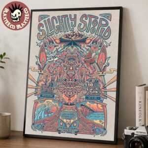Slightly Stoopid Buffalo New York 2026 Event Poster At Terminal B On July 24 2026 Road Trippin Summer Tour Home Decor Poster Canvas
