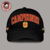 Spain National Football Team 2026 FIFA World Cup Champions Vamos Espana Campeones Trophy Adidas Red Cap Hat Snapback Spain National Football Team 2026 FIFA World Cup Champions Vamos Espana Campeones Trophy Adidas Red Cap Hat Snapback