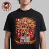 Espana Spain National Team 1863FC 2026 FIFA World Cup Champions 2 Stars T-Shirt Espana Spain National Team 1863FC 2026 FIFA World Cup Champions 2 Stars T-Shirt