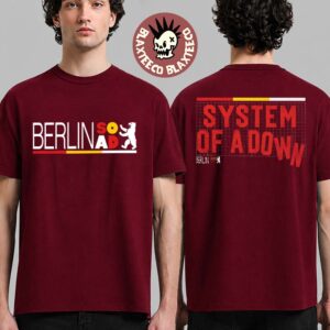 System Of A Down Berlin Germany 2026 Pop Up Exclusive Tee At Olympiastadion On July 8 2026 T-Shirt
