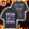 System Of A Down EU And UK Tour 2026 Merch Big Logo With Map Retro Washed Tee System Of A Down EU And UK Tour 2026 Merch Big Logo With Map Retro Washed Tee