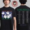 Tame Impala With Djo Deadbeat Tour 2026 Merch Duo Portrait With Dates Two Sided T-Shirt