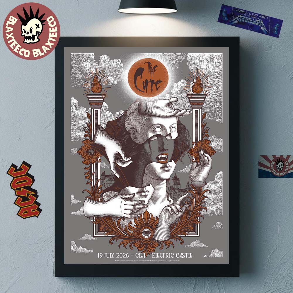 The Cure Cluj Romania 2026 Limited Edition Event Poster At Electric Castle On 19 July 2026 Decor Poster Canvas The Cure Cluj Romania 2026 Limited Edition Event Poster At Electric Castle On 19 July 2026 Decor Poster Canvas