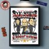 Guns N Roses Poster Lithograph Tinley Park Illinois Chicago 2026 At Credit Union 1 Amphitheatre On July 29 2026 Home Decor Poster Canvas