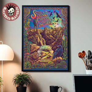 The String Cheese Incident Salt Lake City Utah 2026 Event Poster At Red Butte Garden Amphitheatre On July 22 2026 Poster Canvas
