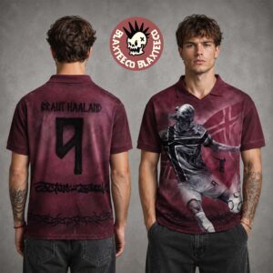 Travis Scott Catus Jack X Nike Athletes Series Haaland Retro Jersey