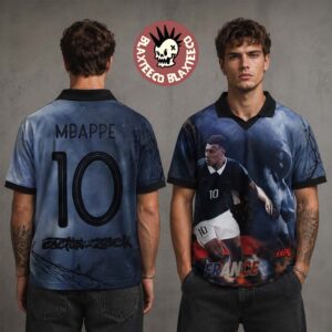 Travis Scott Catus Jack X Nike Athletes Series Mbappe Retro Jersey