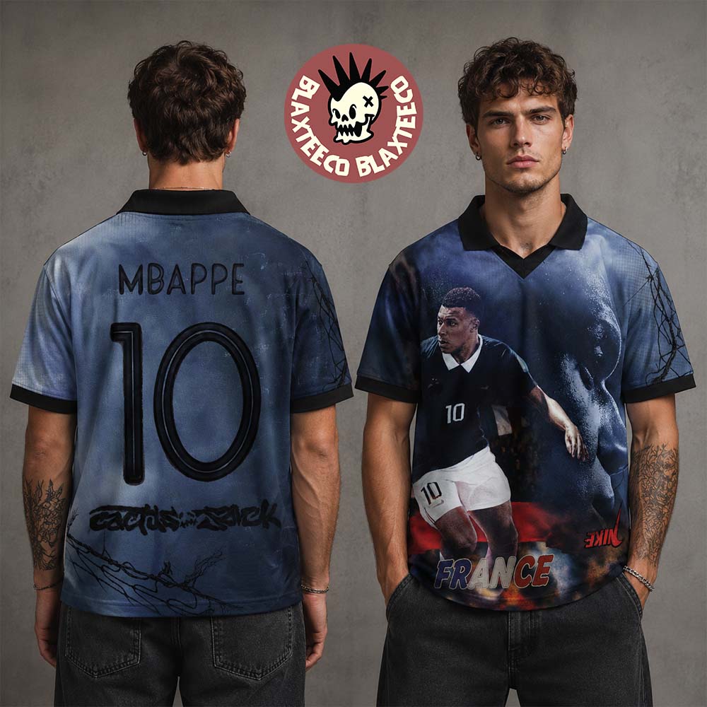 Travis Scott Catus Jack X Nike Athletes Series Mbappe Retro Jersey Travis Scott Catus Jack X Nike Athletes Series Mbappe Retro Jersey