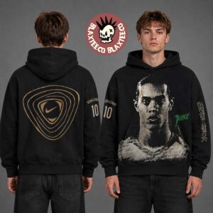 Travis Scott Catus Jack X Nike Athletes Series Ronaldinho R10 Hoodie