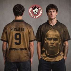 Travis Scott Catus Jack X Nike Athletes Series Ronaldo R9 Retro Jersey
