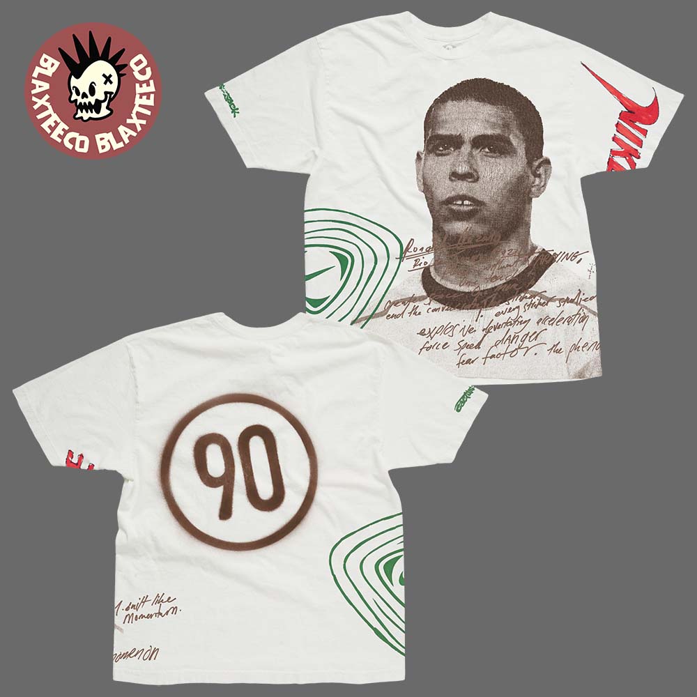 Travis Scott Catus Jack X Nike Athletes Series Ronaldo R9 T-Shirt Travis Scott Catus Jack X Nike Athletes Series Ronaldo R9 T-Shirt