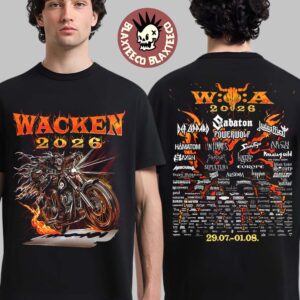 Wacken Open Air 2026 Festival The Anniversary Merch Hell Rider T-Shirt