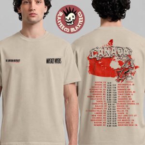 Whiskey Myers Toronto ON Canada 2026 Event Tee The Southern Hospitality Tour On July 21 2026 Sand Two Sided T-Shirt