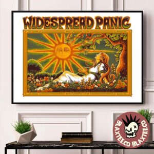 Widespread Panic Bend Oregon 2026 Event Poster At Hayden Homes Amphitheater On July 10 And 11 2026 Home Decor Poster Canvas