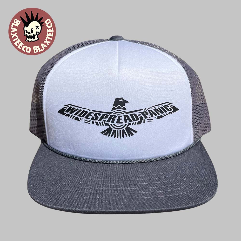 Widespread Panic California 2026 Merch Tee July 2026 Condor Eagle Trucker Snapback Hat Widespread Panic California 2026 Merch Tee July 2026 Condor Eagle Trucker Snapback Hat