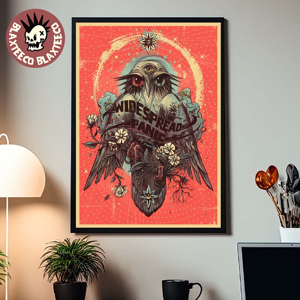 Widespread Panic Sacramento California 2026 Event Poster Venue Channel 24 On July 21 2026 Home Decor Poster Canvas Widespread Panic Sacramento California 2026 Event Poster Venue Channel 24 On July 21 2026 Home Decor Poster Canvas