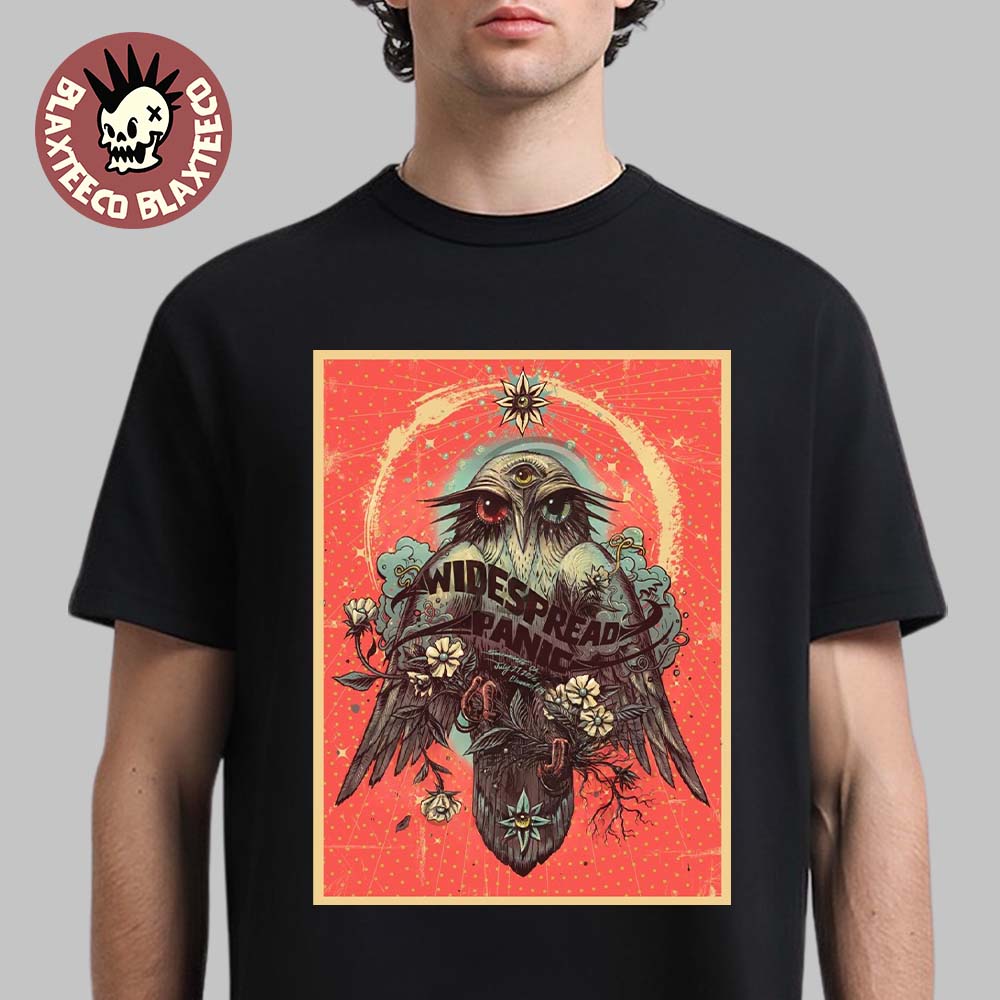 Widespread Panic Sacramento California 2026 Event Poster Venue Channel 24 On July 21 2026 T-Shirt Widespread Panic Sacramento California 2026 Event Poster Venue Channel 24 On July 21 2026 T-Shirt