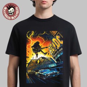 ACDC Atlanta GA 2026 Venue Poster Live At Mercedes Benz Stadium On August 27 2026 Unisex T-Shirt