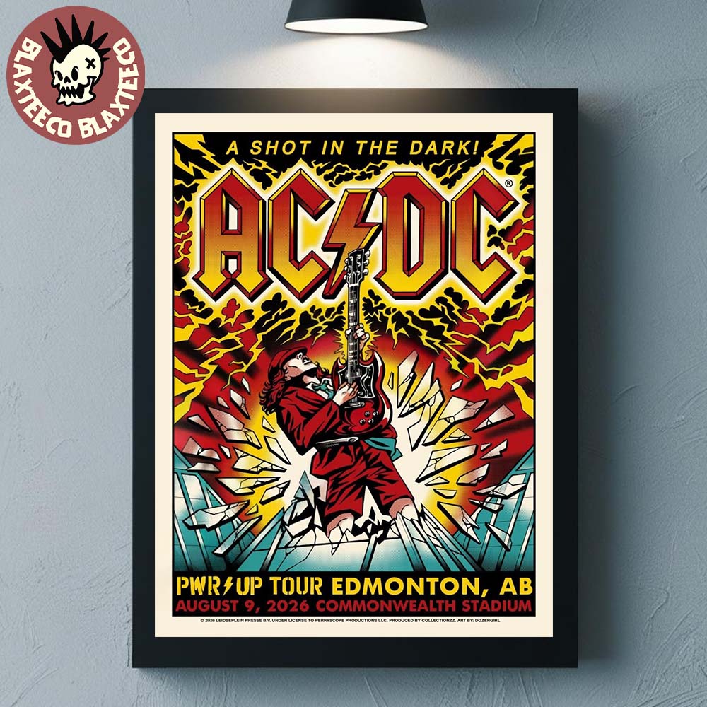 ACDC Edmonton AB Canada 2026 Event Poster At Commonwealth Stadium On August 9 2026 Home Decor Poster Canvas ACDC Edmonton AB Canada 2026 Event Poster At Commonwealth Stadium On August 9 2026 Home Decor Poster Canvas