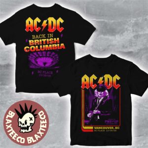 ACDC Vancouver BC 2026 Exclusive Event Tee