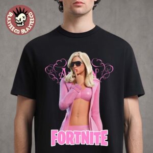Addison Rae X Fortnite Fame Is A Gun Skin T-Shirt