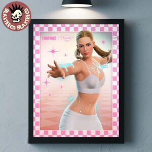 Addison Rae X Fortnite Famous Addison Rae Skin Home Decor Poster Canvas