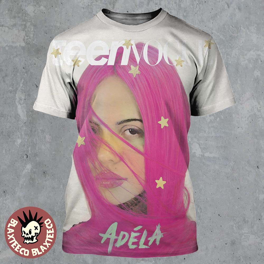 Adéla Graces The Cover Of Teen Vogue All Over Print Shirt Adéla Graces The Cover Of Teen Vogue All Over Print Shirt