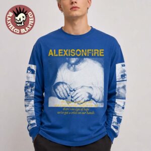 Alexisonfire Crisis 2026 Exclusive Tour Merch 20 Years Blue Longsleeve Tee