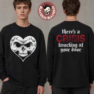 Alexisonfire Crisis 2026 Exclusive Tour Merch 20 Years There’s A Crisis Knicking At Your Door Long Sleeve